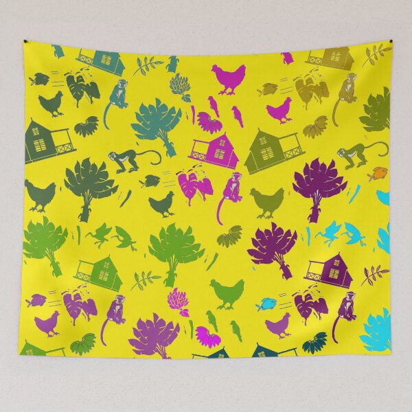 Item preview, CHATTEL YARD YELLOW DAYLIGHT designed and sold by KINGTOUCAN.
