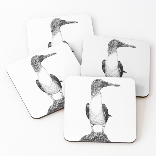 Item preview, Blue-footed booby bird designed and sold by LorenDowding.