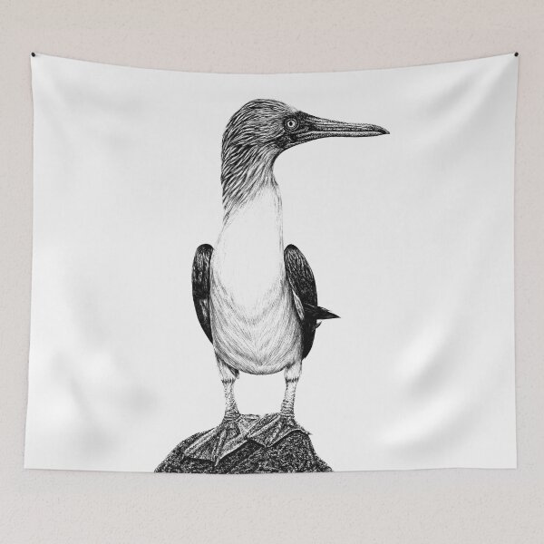 Item preview, Blue-footed booby bird designed and sold by LorenDowding.
