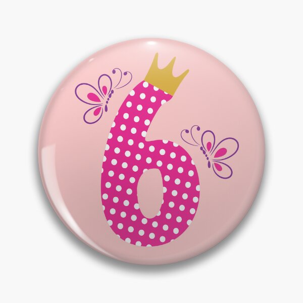 Item preview, Kids 6th Birthday Girls 6 years old - 6th Birthday designed and sold by paul-zenek.