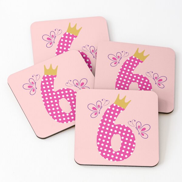 Item preview, Kids 6th Birthday Girls 6 years old - 6th Birthday designed and sold by paul-zenek.
