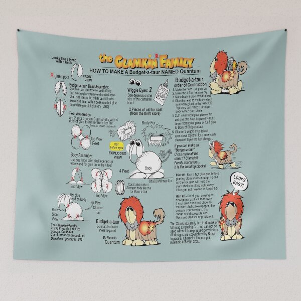 Item preview, Clamkin Directions #9 How to make a Budget-a-taur named Quantum-9 of 11 designed and sold by Bruce Ingrassia.