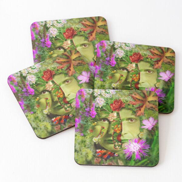Item preview, Surreal Garden Peeled Hannibal Portrait Floral Collage designed and sold by orionlodubyal.