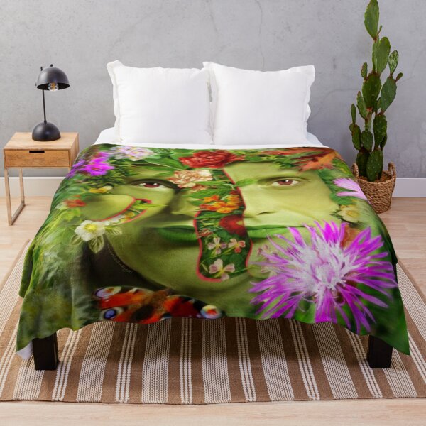Item preview, Surreal Garden Peeled Hannibal Portrait Floral Collage designed and sold by orionlodubyal.