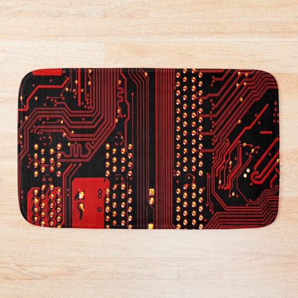 Item preview, Red Circuits  designed and sold by WinkyDoodle.
