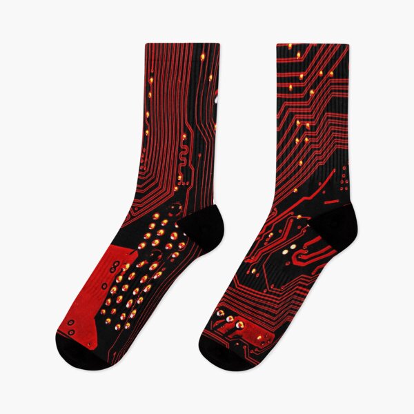Item preview, Red Circuits  designed and sold by WinkyDoodle.