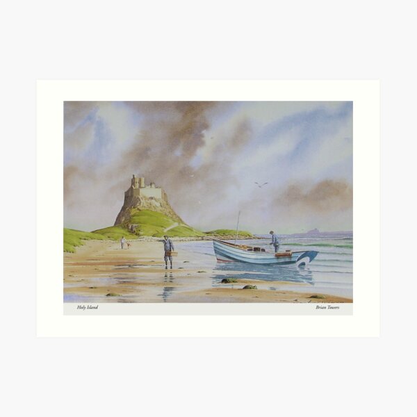 Holy Island - Northumberland Art Print