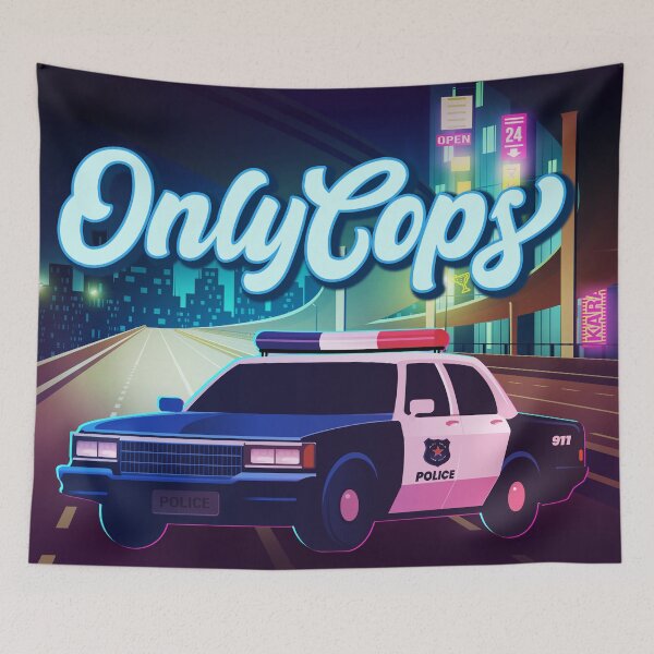 Item preview, Retro Patrol designed and sold by OnlyCops.