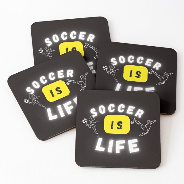 Item preview, Soccer is life. designed and sold by Design Vibes.