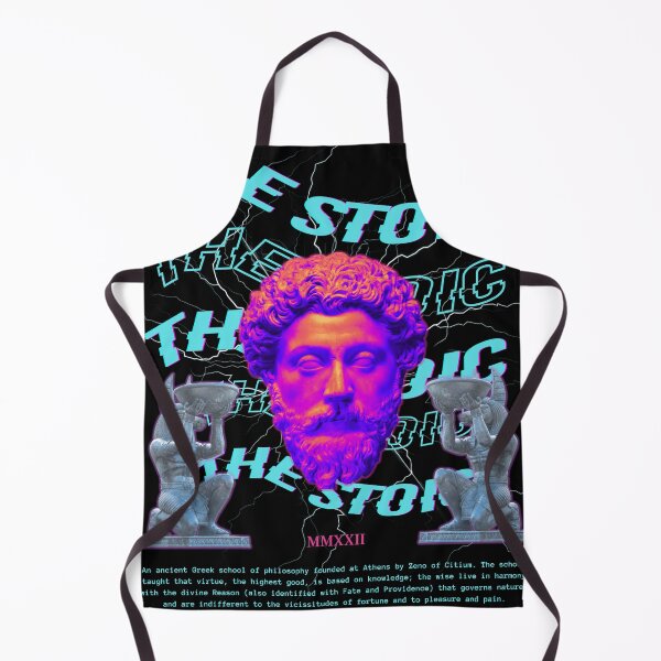 Item preview, The Stoic Marcus Aurelius Ancient Roman Statue Streetwear designed and sold by StreetGlory.
