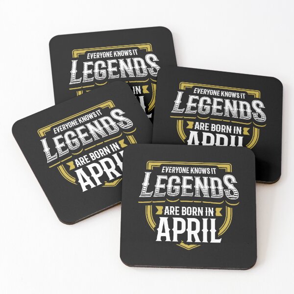Item preview, APRIL LEGENDS... Everyone Knows It - Amazing Design for April Birthay designed and sold by TeeTimeShirts.