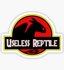 Toothless - Useless Reptile Sticker