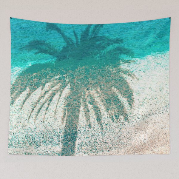Item preview, palm tree,ocean waves,beach designed and sold by cutecrazytshirt.