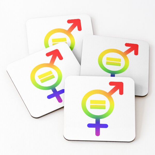 Item preview, gender equity pride flag colors designed and sold by Talitha Marya.