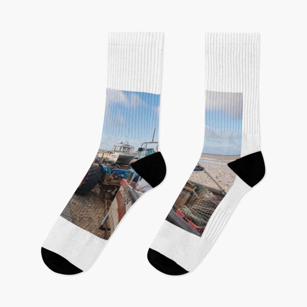 Item preview, Crab fishing in Cromer, North Norfolk Coast designed and sold by yackers1.