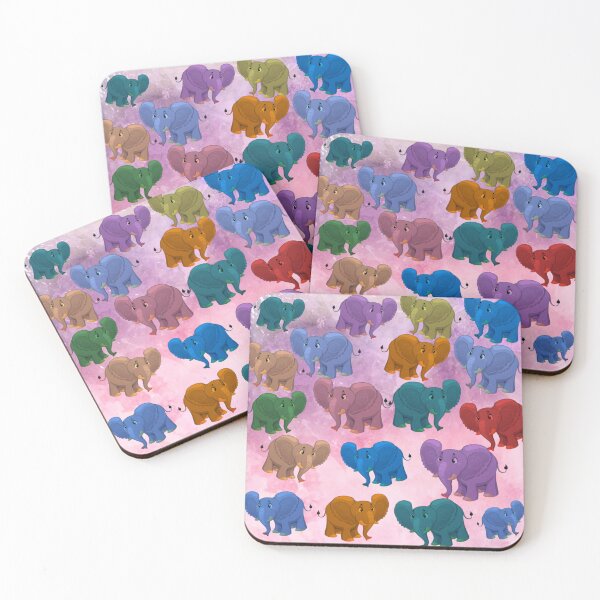 Item preview, Cute different shapes of elephant. designed and sold by DaliaSabryTee.