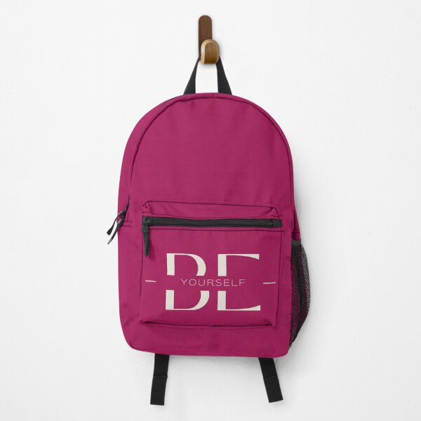 Item preview, Be yourself magenta background designed and sold by Talitha Marya.