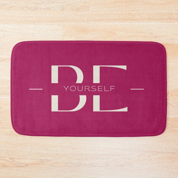 Item preview, Be yourself magenta background designed and sold by Talitha Marya.