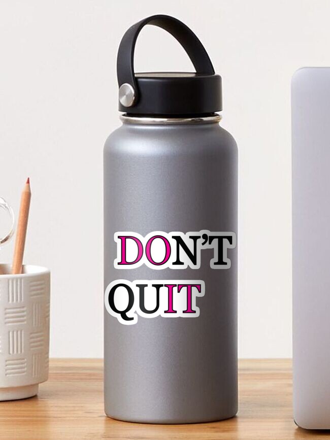 Termo para agua motivacional con stickers - Entrenador personal en