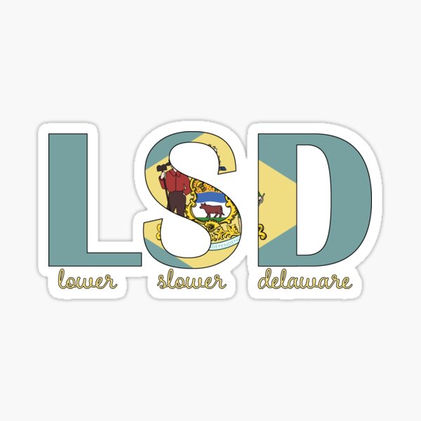 Item preview, LSD: Lower Slower Delaware designed and sold by Mary Beth Robbins.