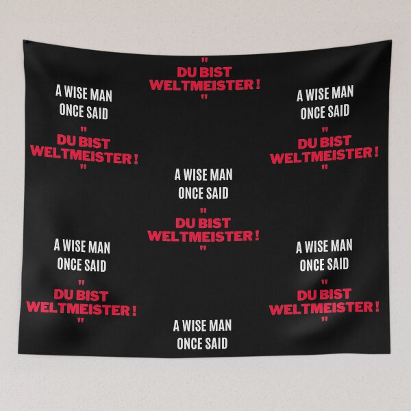 Item preview, "Du Bist Weltmeister!" designed and sold by F1TwoTee.