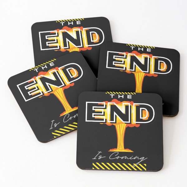 Item preview, The end is coming - apocalyptic nuclear war. designed and sold by MAD-STREETWEAR.