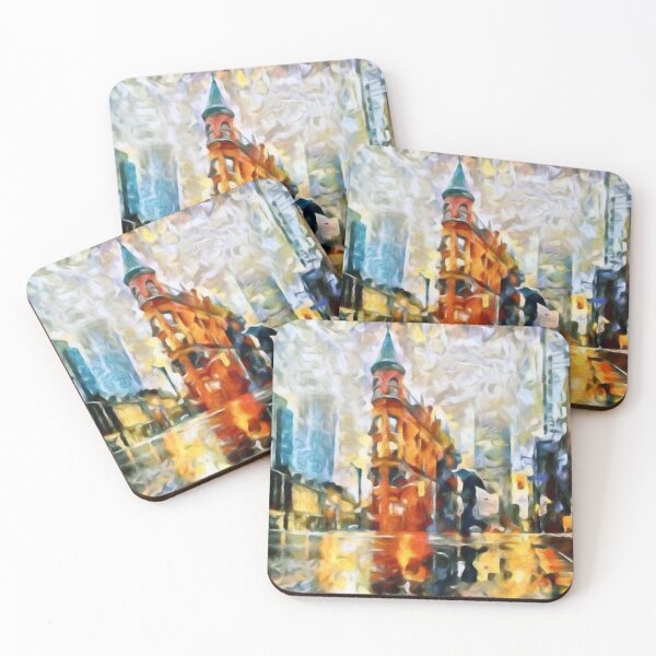 Item preview, Gooderham Flatiron Building in the Rain designed and sold by Susan Maxwell Schmidt.
