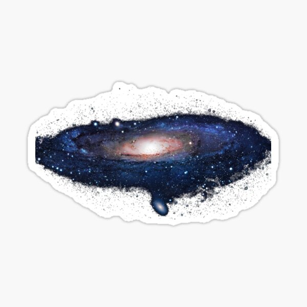 Galaxy Crystal Cluster Sticker for Sale by joshgrigg