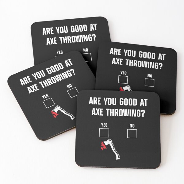 Item preview, Are You Good At Axe Throwing Bloody Hatchet designed and sold by StrongShirts.
