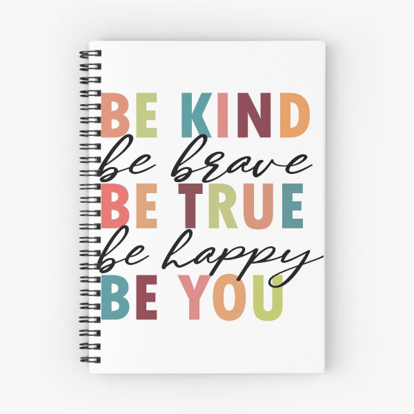 Item preview, Be Kind Be Brave Be True Be Happy Be You FUNNY designed and sold by Yakuzads.