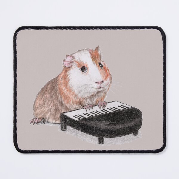 Item preview, Guinea pig piano player designed and sold by Katerina Makarova.
