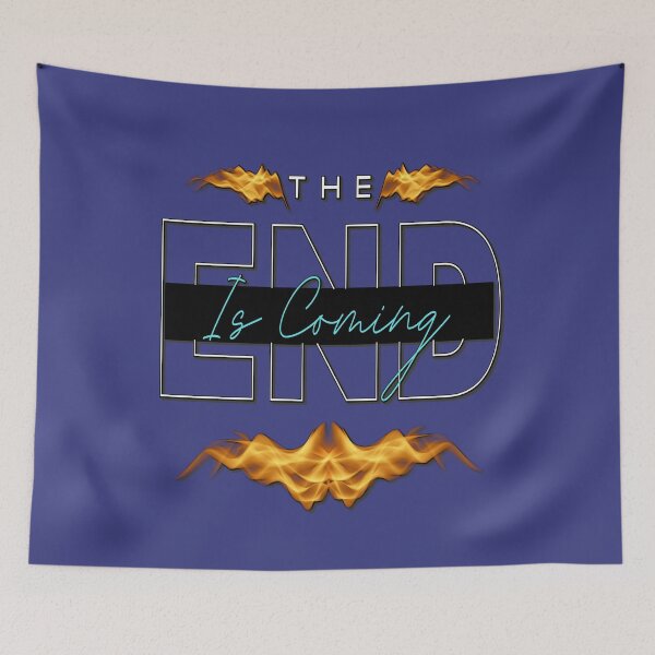 Item preview, End is coming - futuristic apocalyptic design designed and sold by MAD-STREETWEAR.