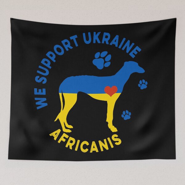 Item preview, Africanis Ukraine Flag Patriotic designed and sold by Cuddlythopia.