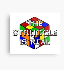 The Struggle is Real! Metal Print
