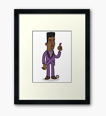 Evolution Of The B-Boy - Big Daddy Kane Framed Print