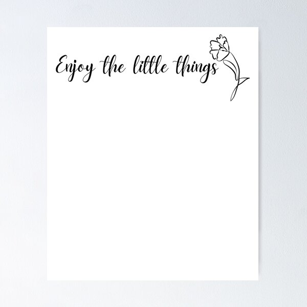 Item preview, Enjoy the little things designed and sold by reka88.