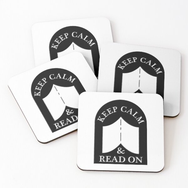 Item preview, Keep calm and read on  designed and sold by T-landa.