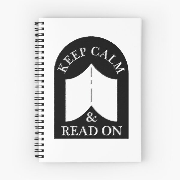 Item preview, Keep calm and read on  designed and sold by T-landa.