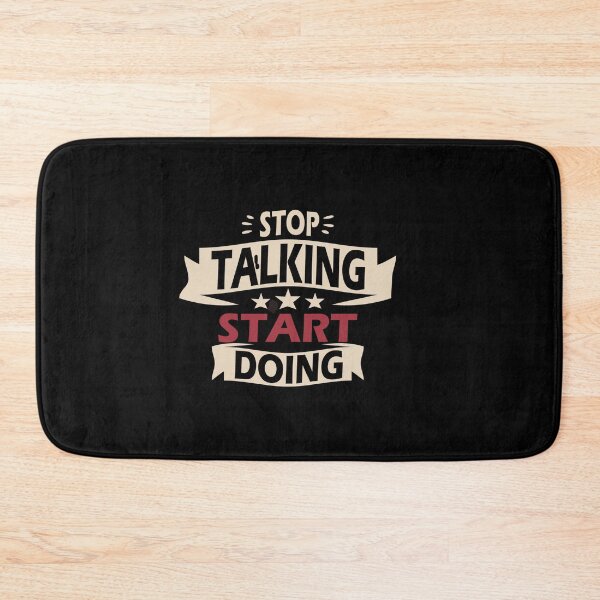 Item preview, STOP TALKIN, START DOING designed and sold by TrendyLuxShop.