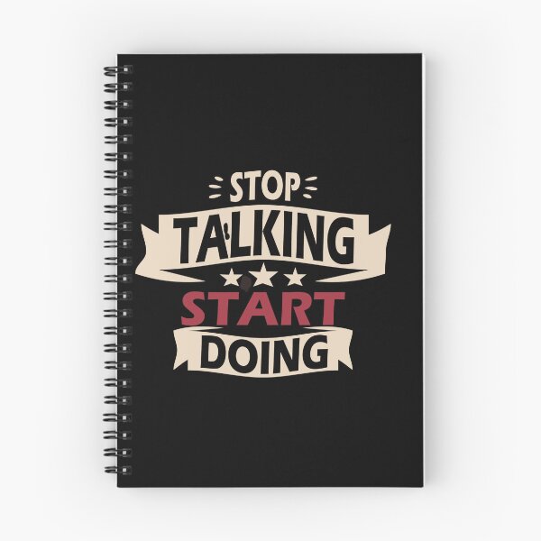 Item preview, STOP TALKIN, START DOING designed and sold by TrendyLuxShop.