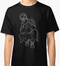 Black Bladee Outline Classic T-Shirt