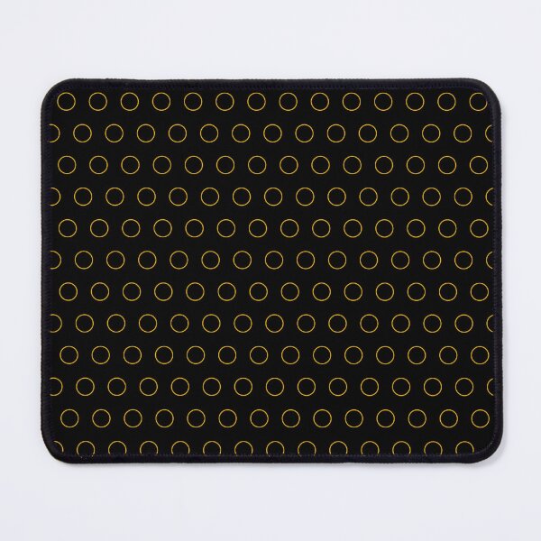 Item preview, Black Golden Ring Pattern designed and sold by Yallwofunart.