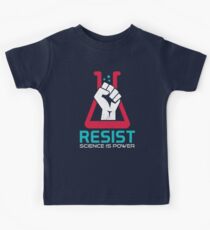 March For Science - RESIST - Political Protest Kids Tee