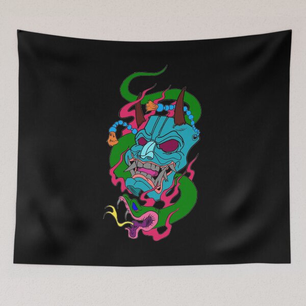 Item preview, Daredevil Mask with demon and snake designed and sold by Scopestor.