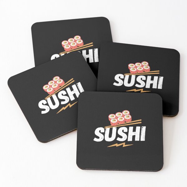 Item preview, Sushi, funny gift, sushi rolls, Japanese sushi, fish designed and sold by rattob.