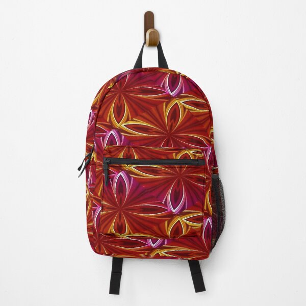 Item preview, Red Floral Abstract Pattern designed and sold by Lynn Marie Sharp.