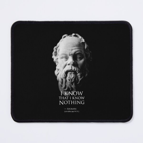 Item preview, I know that I know nothing - Socrates designed and sold by GodsAutopsy.