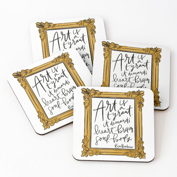 Item preview, Rosa Bonheur Artist Quote designed and sold by LindsayHonor.