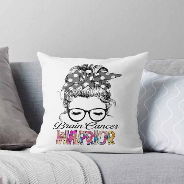 Item preview, Brain Cancer Awareness - Brain Cancer Warrior - Support Brain Cancer Gifts designed and sold by Aaron309.