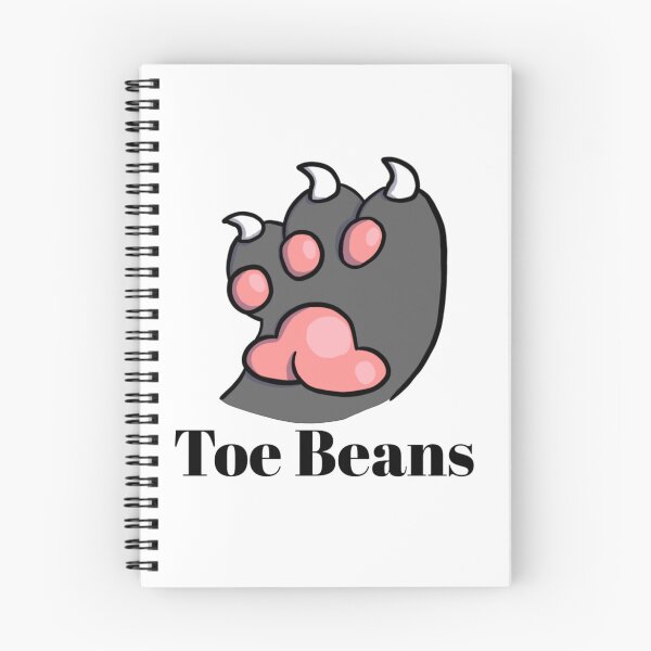 Item preview, Black Paw Pink Toe Beans With Text designed and sold by DolmanceWorks.